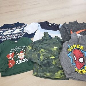Winter Hoodie Sweater Boys Bundle Size 2T 6 Pieces